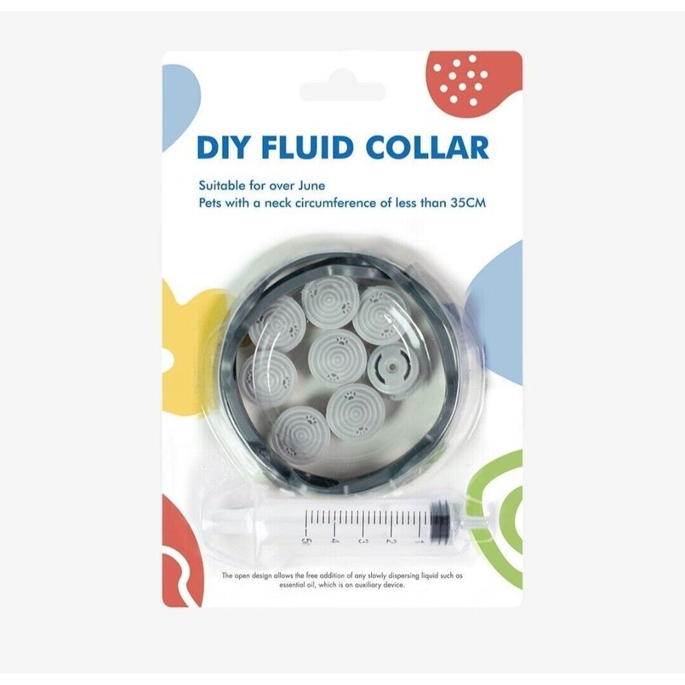 essential oil Pet Collar, External Bug Collar, DIY Refillable Flea Collar.